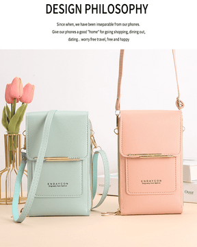 TouchCarry – Women’s Touch Screen Messenger Bag