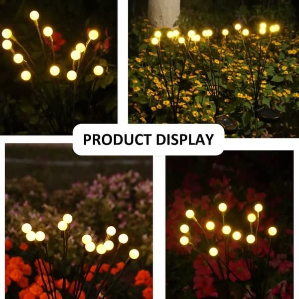 FireGlow – Solar Powered Firefly Garden Light