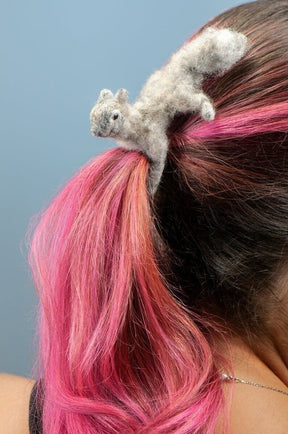 ForestWhim – Needle Felt Animal Hair Accessory
