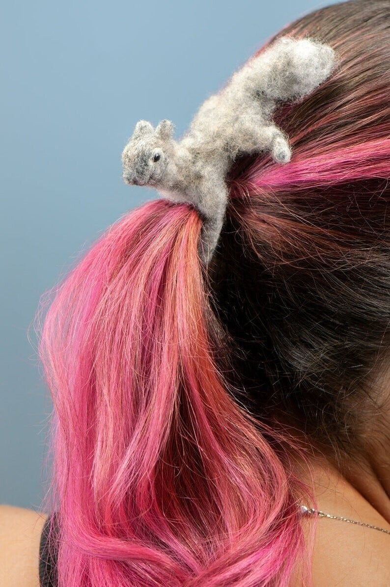 ForestWhim – Needle Felt Animal Hair Accessory