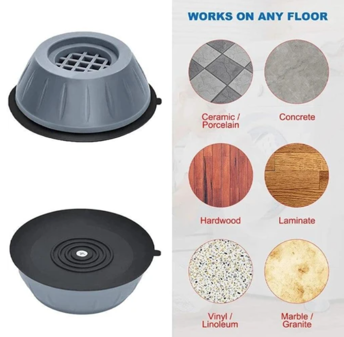 VibraLock – Anti-Vibration Feet Pads