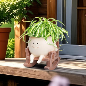 ArtSeat – Unique Chair-Shaped Resin Planter Vase