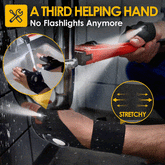 GlowGrip – Hands-Free LED Half Finger Gloves