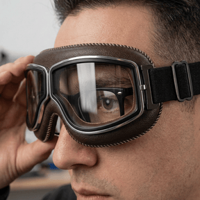 RetroRide – OTG Vintage Motorcycle Riding Goggles