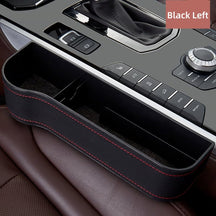 DriveMate – Multi Pocket Leather Car Seat Storage Organizer