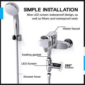 AquaTemp – Smart Shower Temperature Monitor