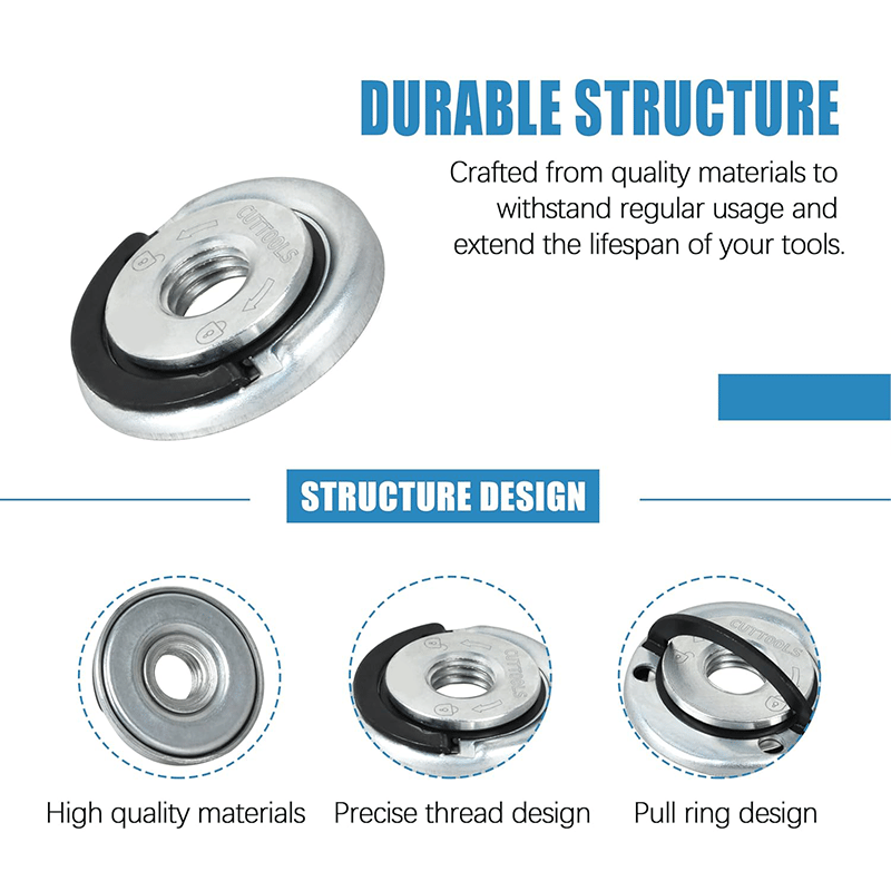 GripLock - Angle Grinder Flange Nut Set