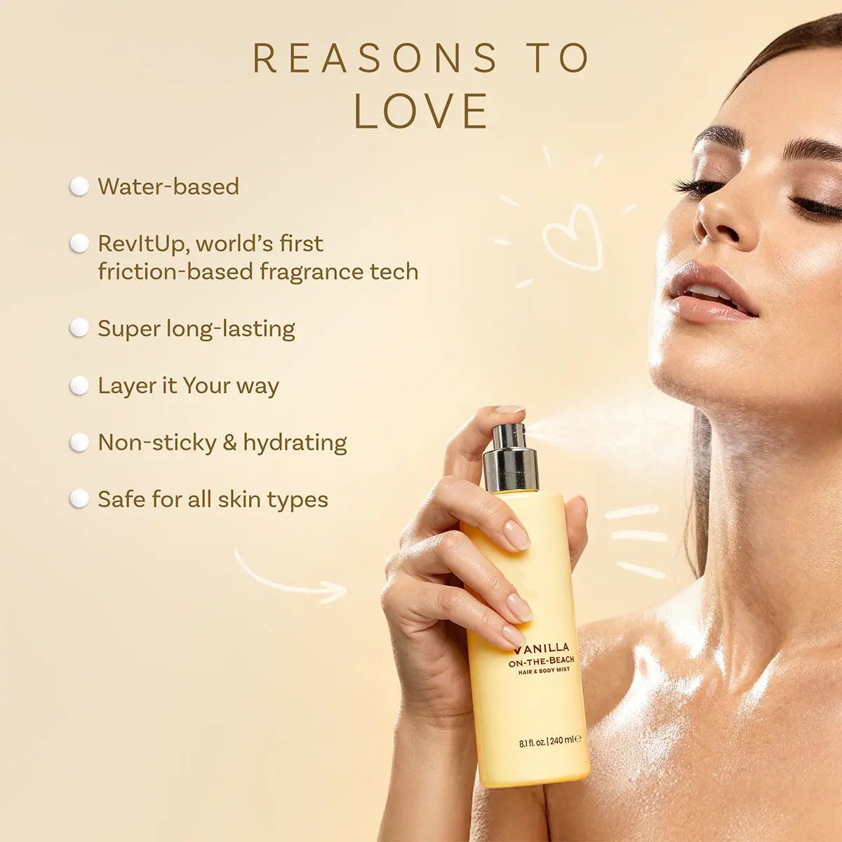 CocoVanilla – Tropical Hair & Body Mist