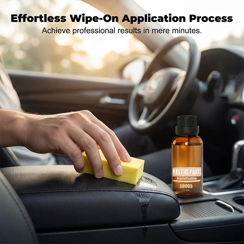 PlastiGlow – Car Plastic Parts Crystal Coating Restorer