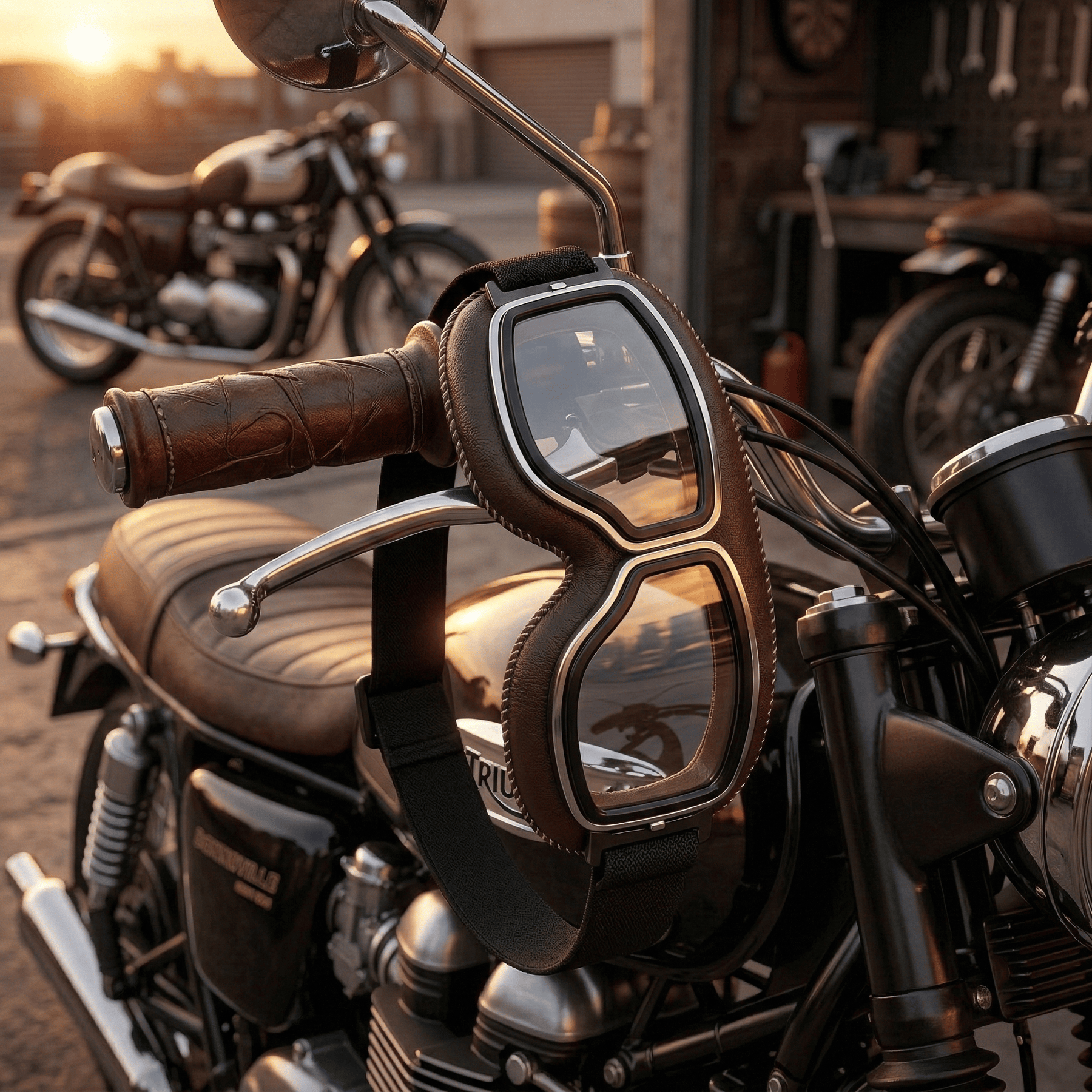RetroRide – OTG Vintage Motorcycle Riding Goggles