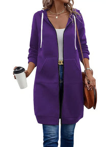 AuraWear – Comfortable Women’s Casual Polyester Hoodie