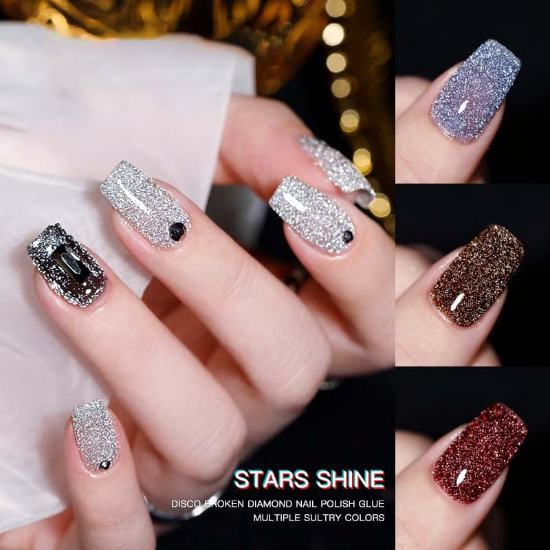 TitanGlow – Ultra-Saturated Diamond Glitter Gel