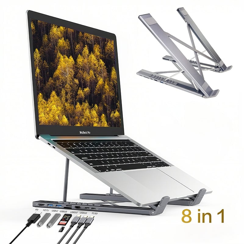 NexaDock – Smart 8-in-1 Workstation Hub