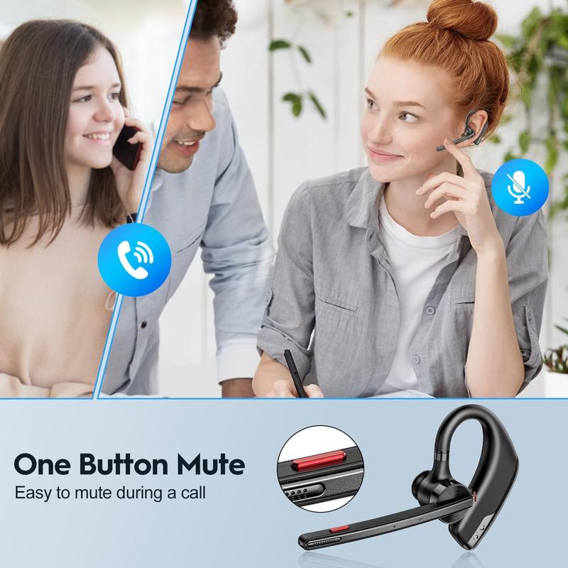 EchoFree – Dual Mic Noise Cancelling Trucker Headset