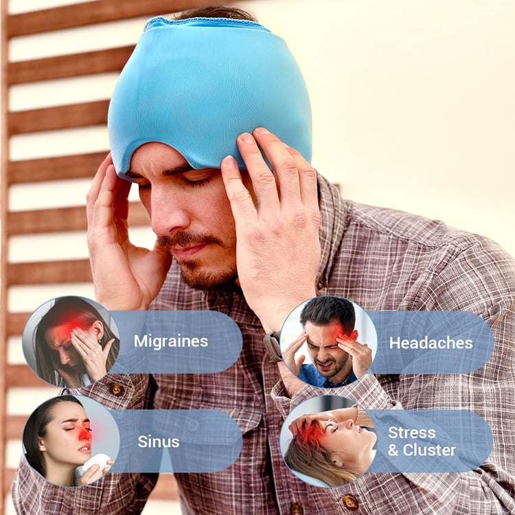 MigraEase – Therapy Migraine Relief Cap