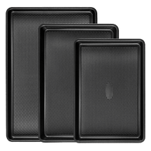BakePro – Diamond Texture Oven Tray Set