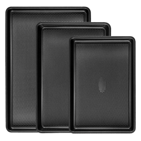 BakePro – Diamond Texture Oven Tray Set
