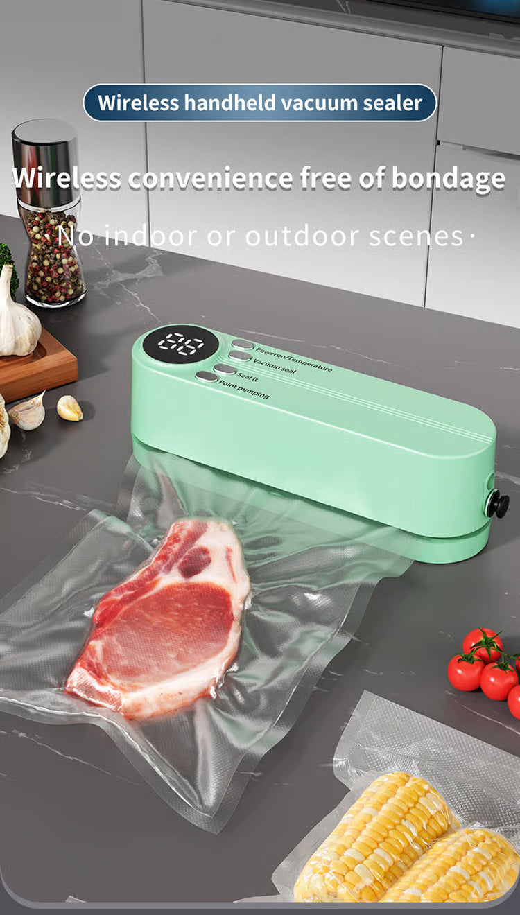 SealMate – Mini Wireless Vacuum Sealer