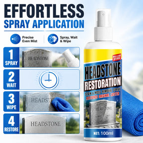 StoneRevive – Headstone Restoration Cleaning Spray