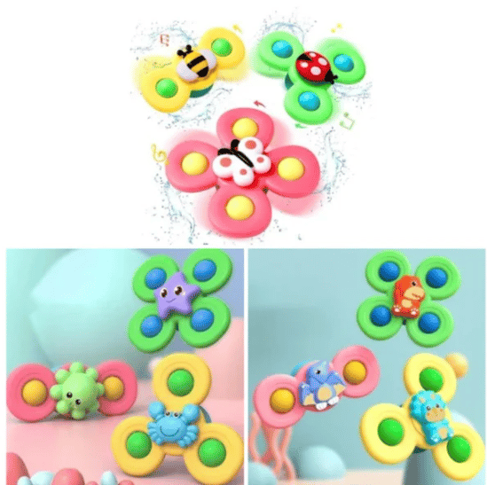 SpinBloom – Interactive Baby Spinner Set
