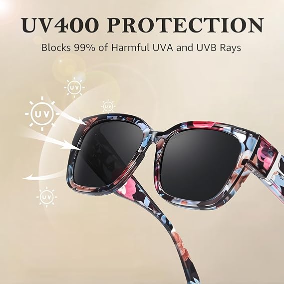 VisionGuard - UV400 Over-Glasses Polarized Sunglasses
