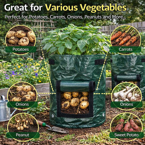 GrowFlex – Gallon Garden Cloth Planting Bags