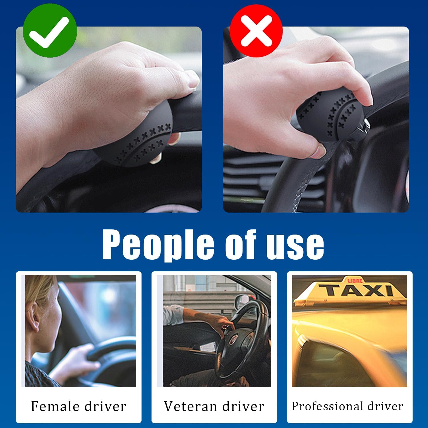 AutoGrip – Smooth Control Steering Wheel Booster
