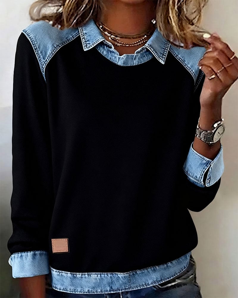 BelleVibe – Women’s Fashion Lapel Blouse