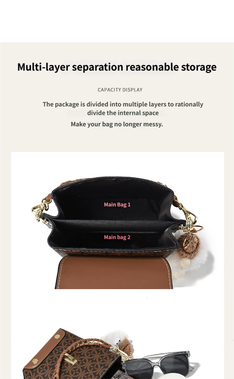 UrbanLuxe – Fashion Chain Handle Bag