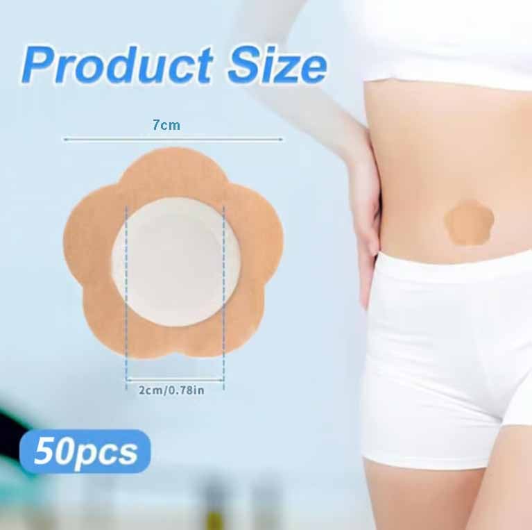 BellyCare – 50pcs Organic Self-Adhesive Navel Patches