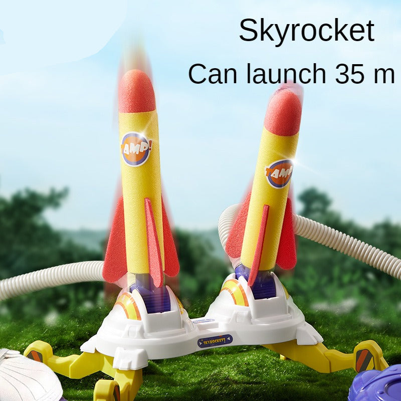 SkyStomp Rocket – Foot Launch Adventure Toy