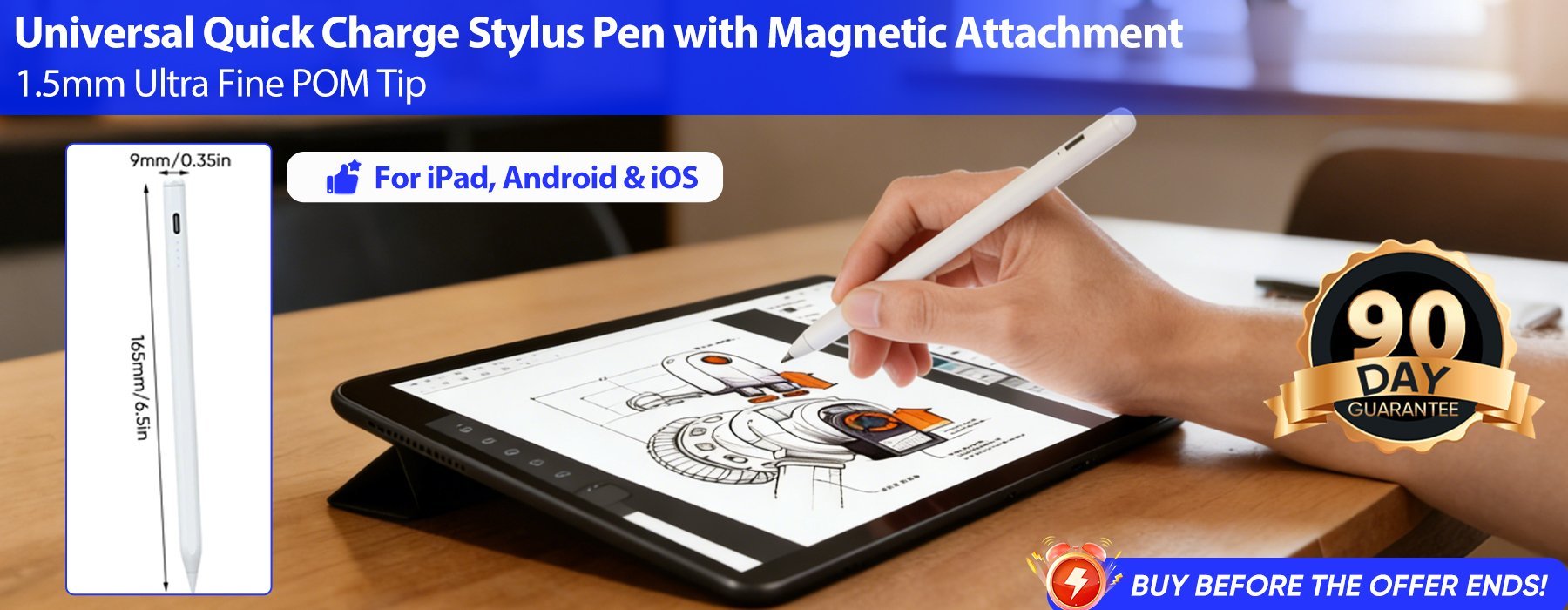 GlidePen – High-Precision Stylus Without Brand Markup