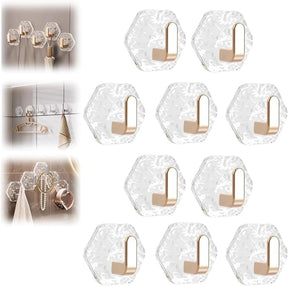 HexaGrip – Heavy Duty Hexagonal Ripple Hooks (10 Pack)
