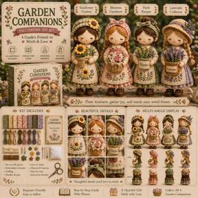 TinyWorlds – Cozy Patchwork DIY Craft Kit Collection