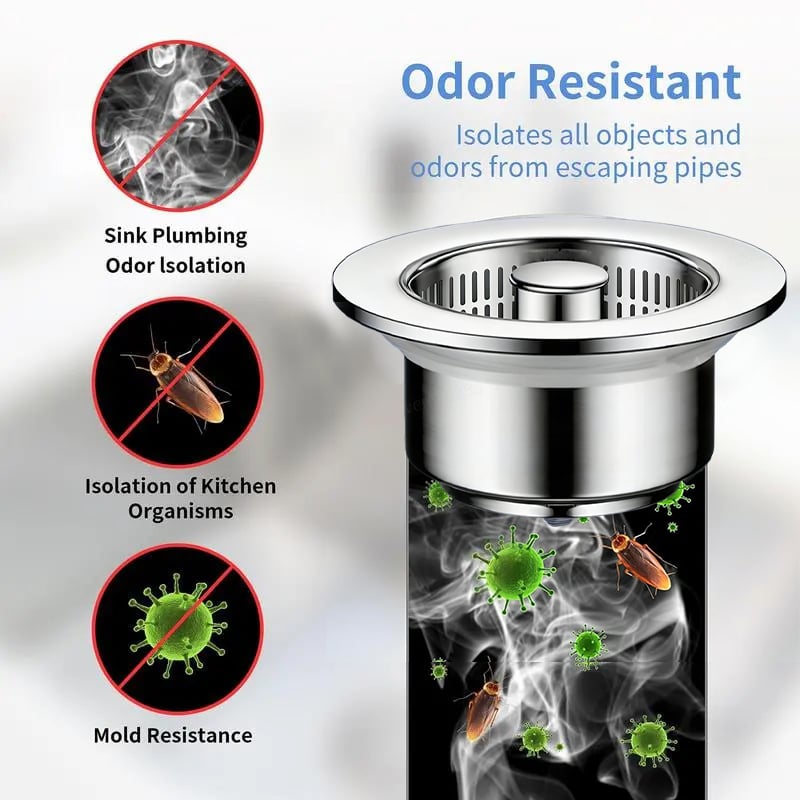 ClogFree - Sink Strainer & Stopper