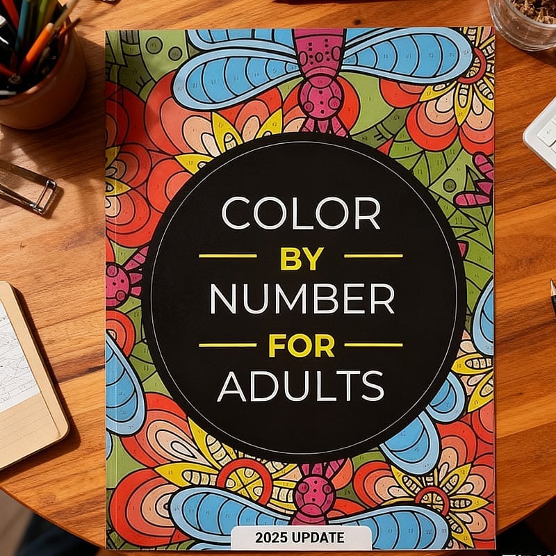 QuietCanvas – Therapeutic Coloring Book for Adults