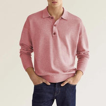 Men's Long-Sleeve Field Polo Shirt | Lupi