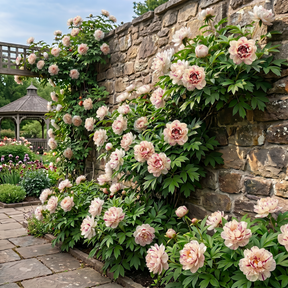 🌸 Rare Climbing Peony Bulbs🪴Big Full Blooms, Cold Hardy Perennial, Easy to Grow Garden Favorite