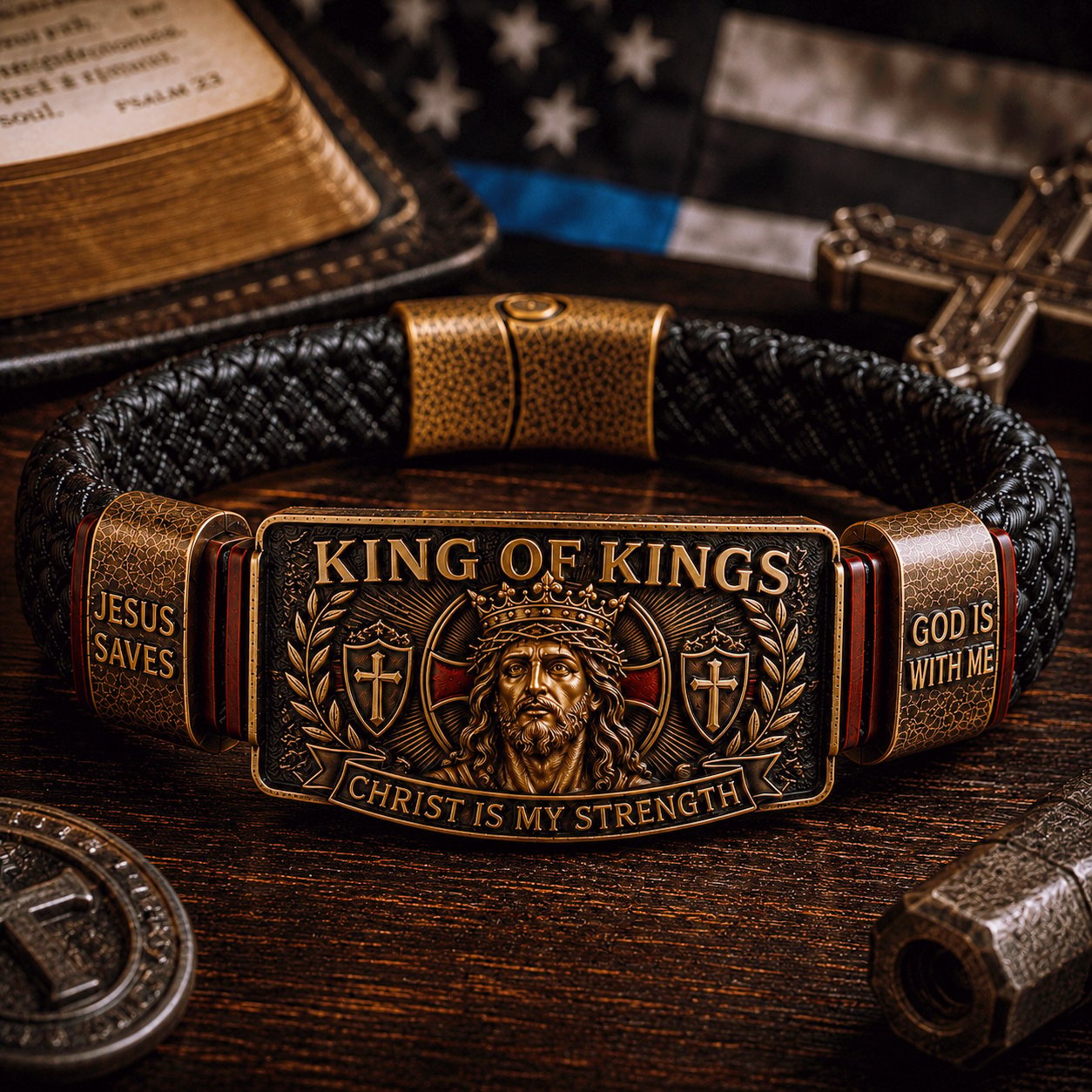 FaithCrown – King of Kings Bracelet