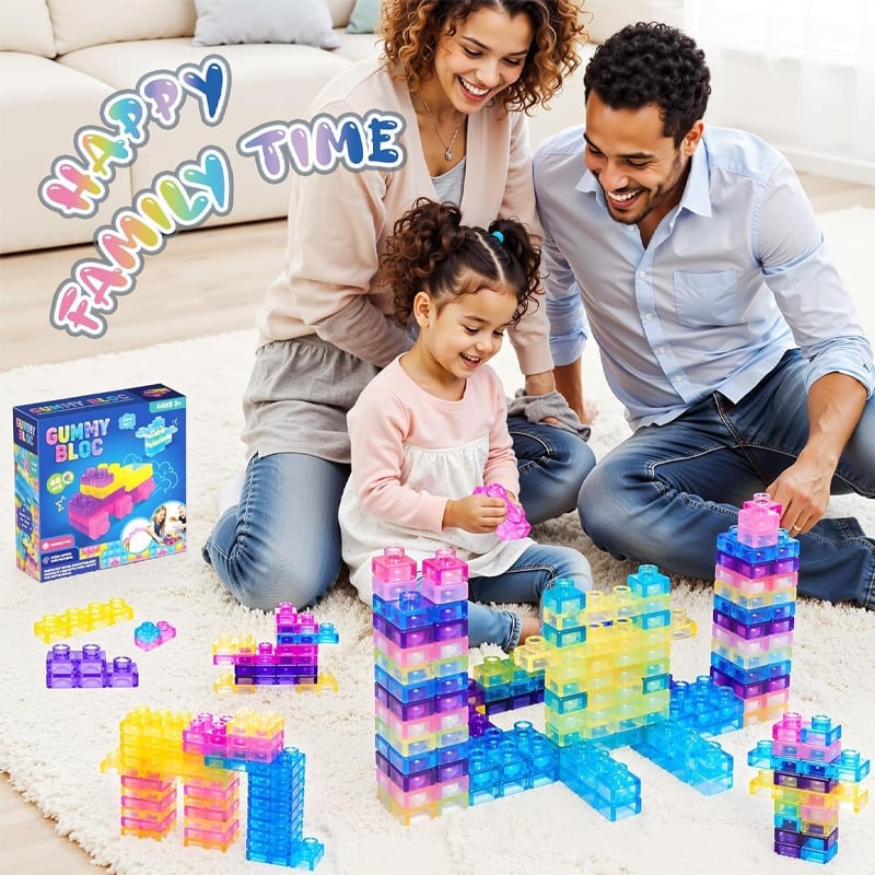 JellyCraft – Squishy Stacking Blocks for Creative Play