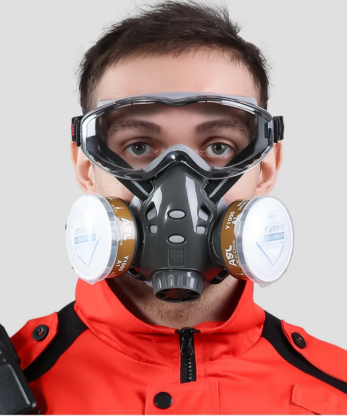 AirGuard – Activated Carbon Dual Filter Gas Mask