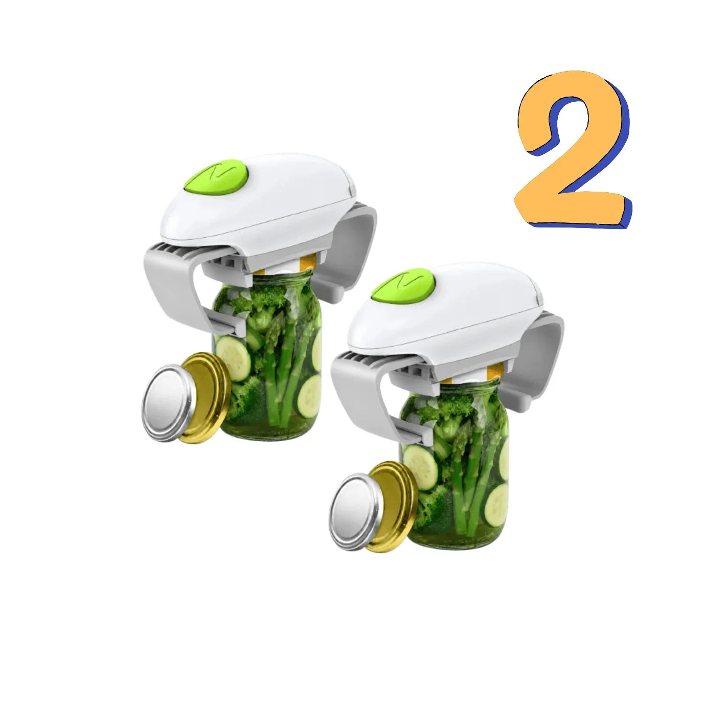 EffortEase – Automatic One-Touch Jar Opening Device