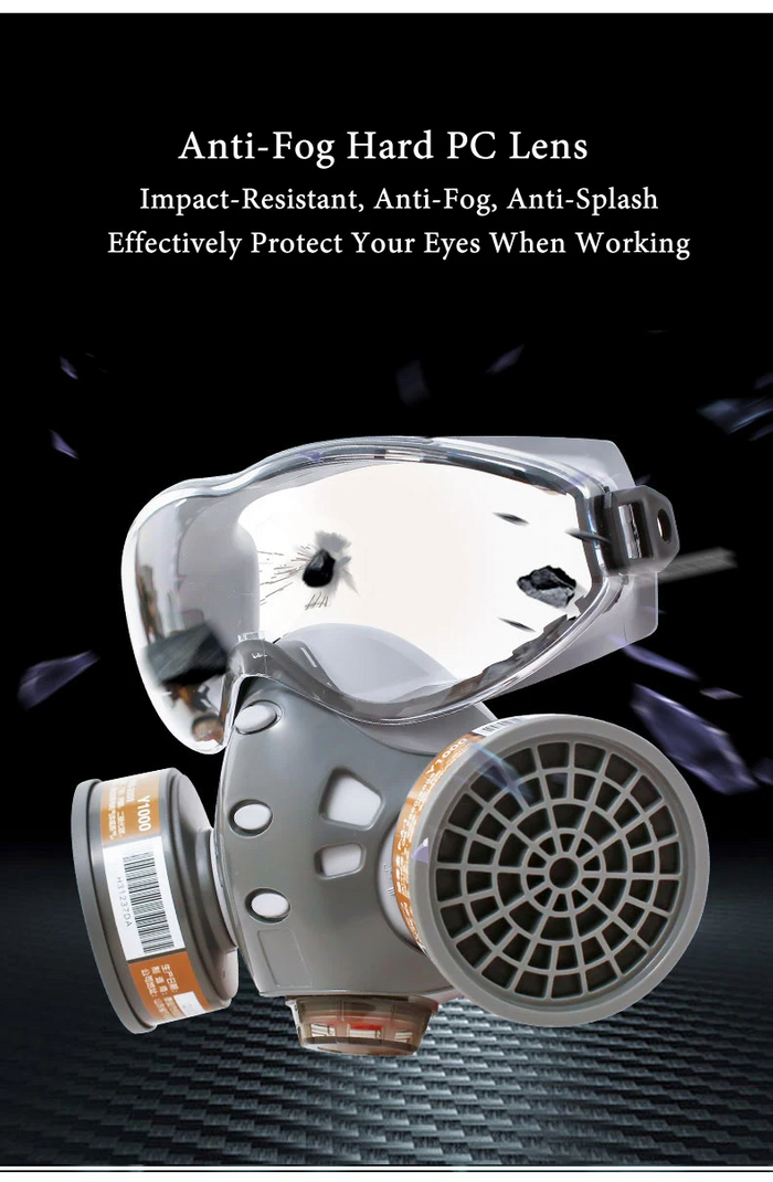 AirGuard – Activated Carbon Dual Filter Gas Mask