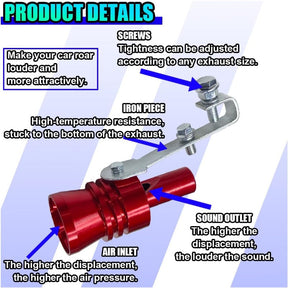 TurboTone – Car Exhaust Muffler Whistle