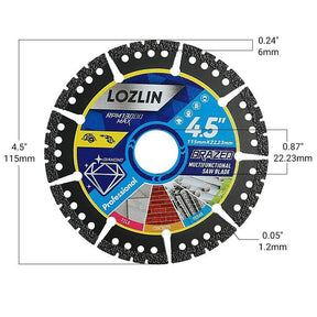 VortexEdge - Ultra-Thin Turbo Diamond Blade