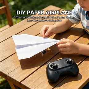 SkyGlide - Gyro-Powered RC Paper Airplane Kit