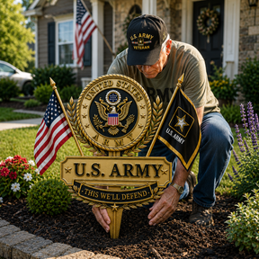 ValorGuard - US Army “This We’ll Defend” Tribute Garden Stake