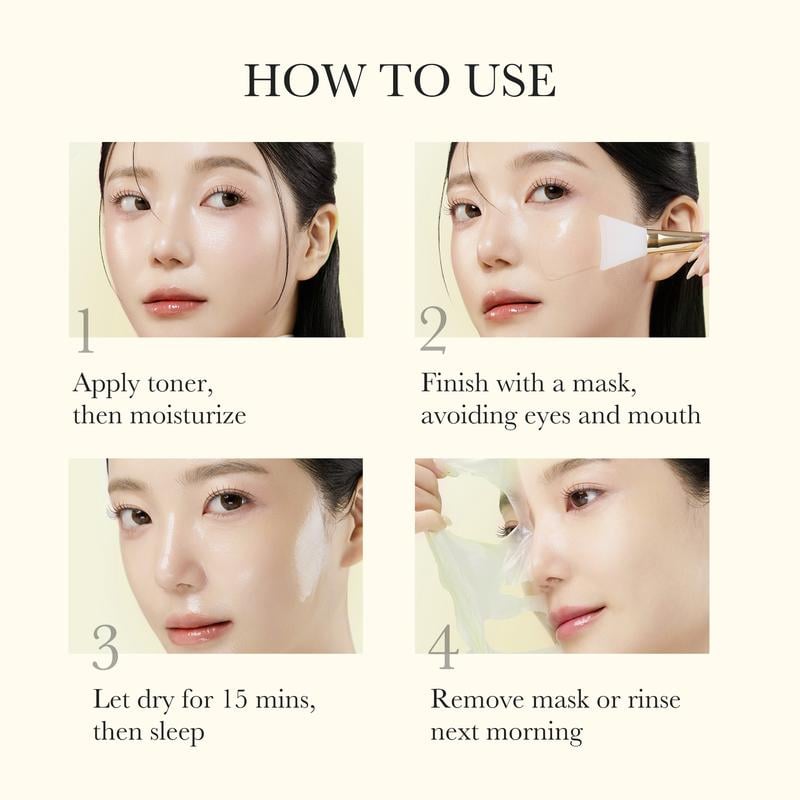 GoldenDew – Overnight Glass Skin Mask