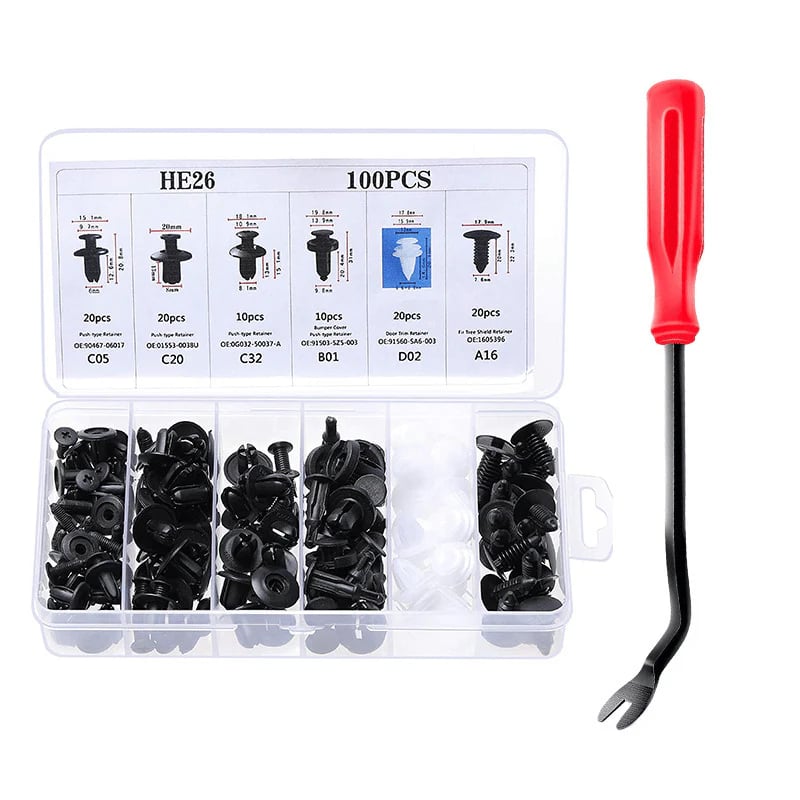 SnapRivet – Auto Clip Kit Universal Fit Repair Set