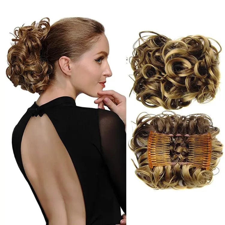 CurlNest – Messy Bun for Everyday Chic Looks